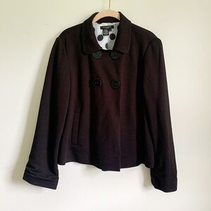 Sandro Black Blazer Jacket